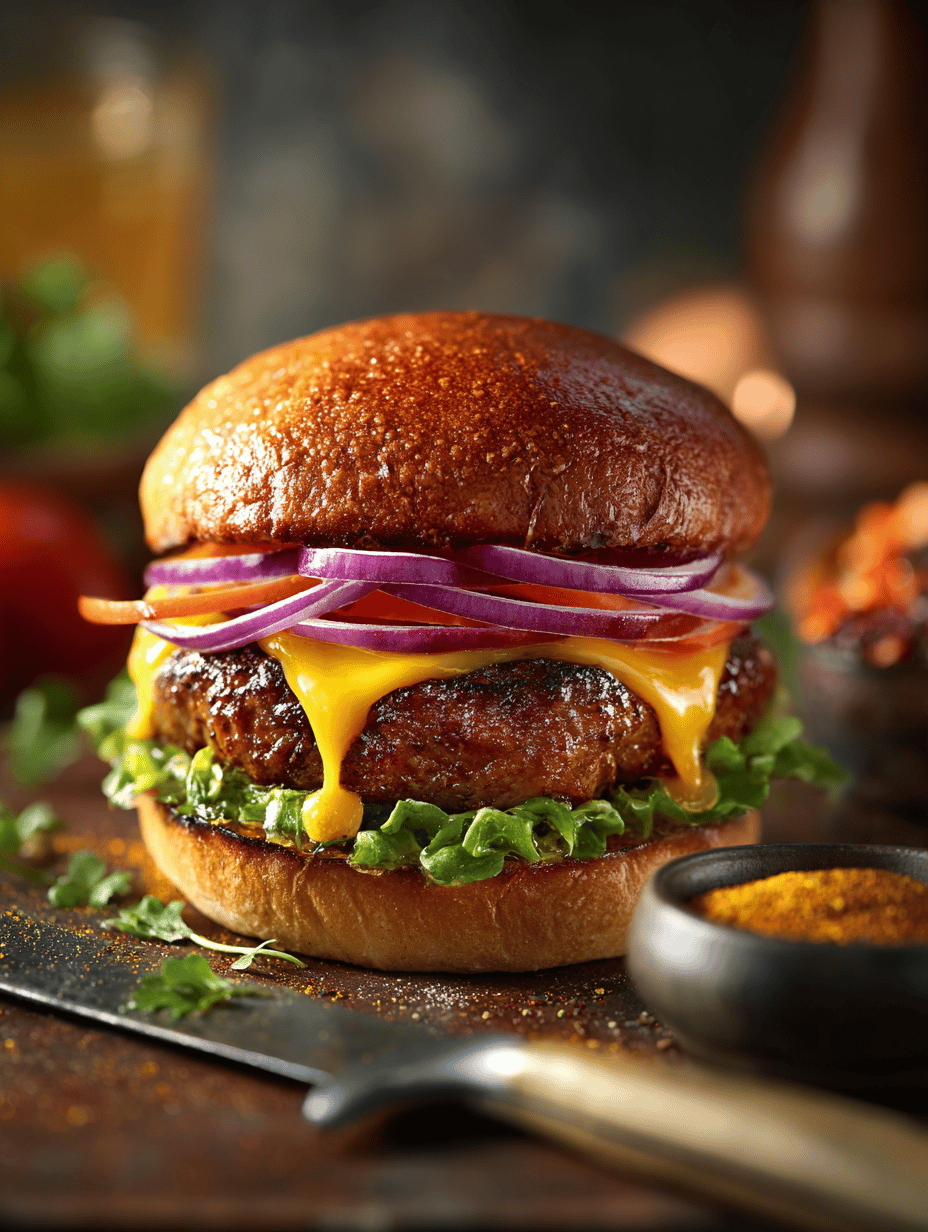 Bobby Flay Burger Recipe with a Twist of Charred Nostalgia