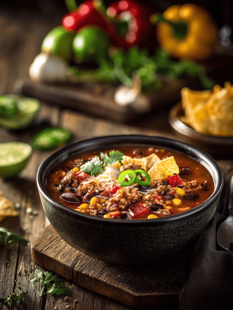 Taco Soup Recipe: A Cozy Bowl with a Kick of Nostalgia