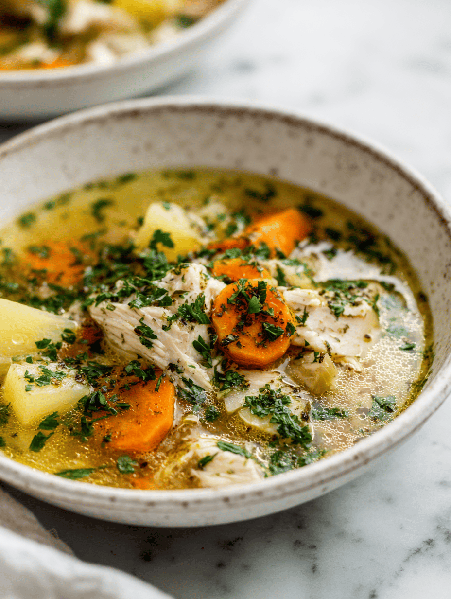 Homemade Chicken Soup: A Cozy, Hearty Classic with a Twist