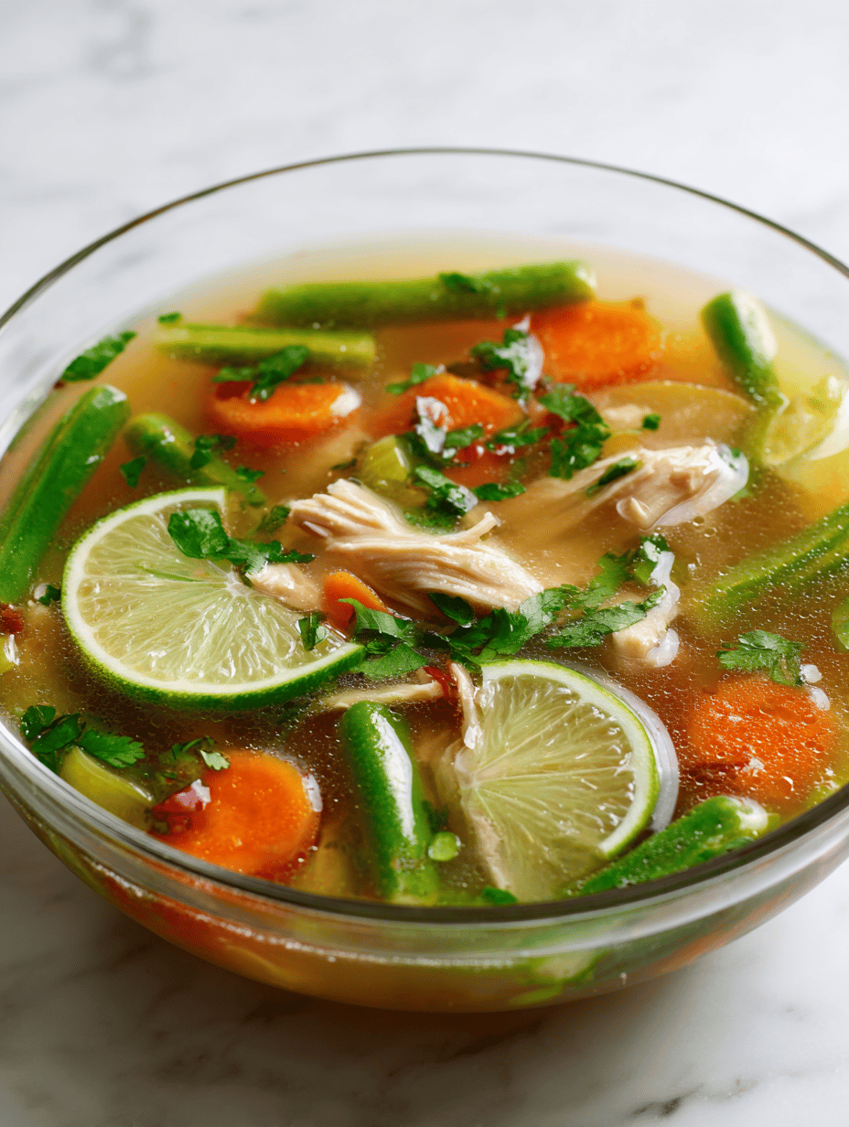chicken vegetable soup recipe