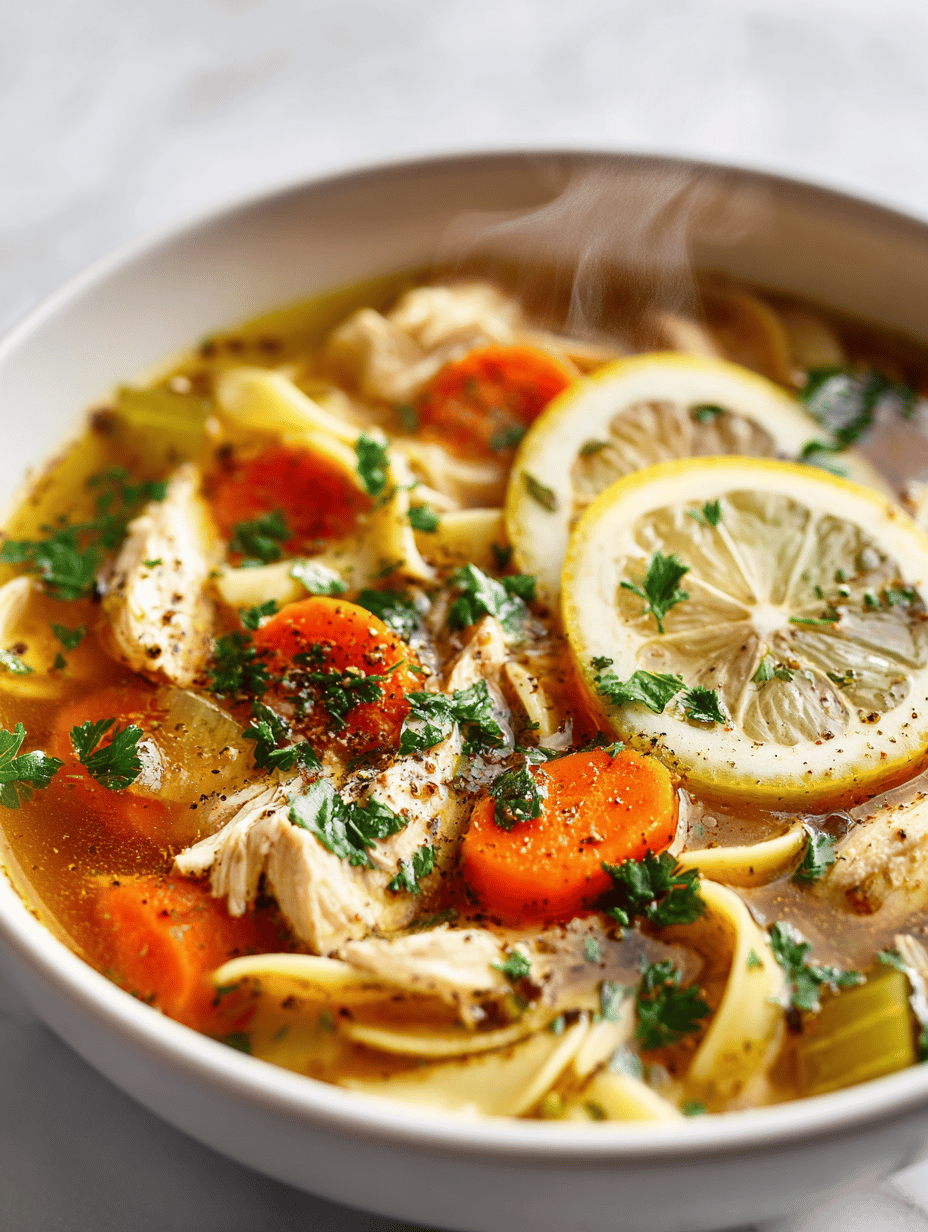 winter chicken soup recipe