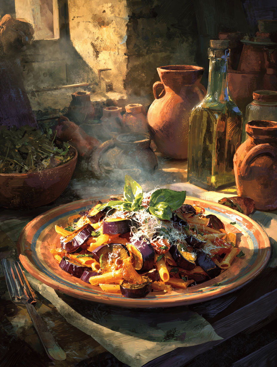 Stanley Tucci’s Pasta alla Norma: A Sicilian Classic with a Personal Twist