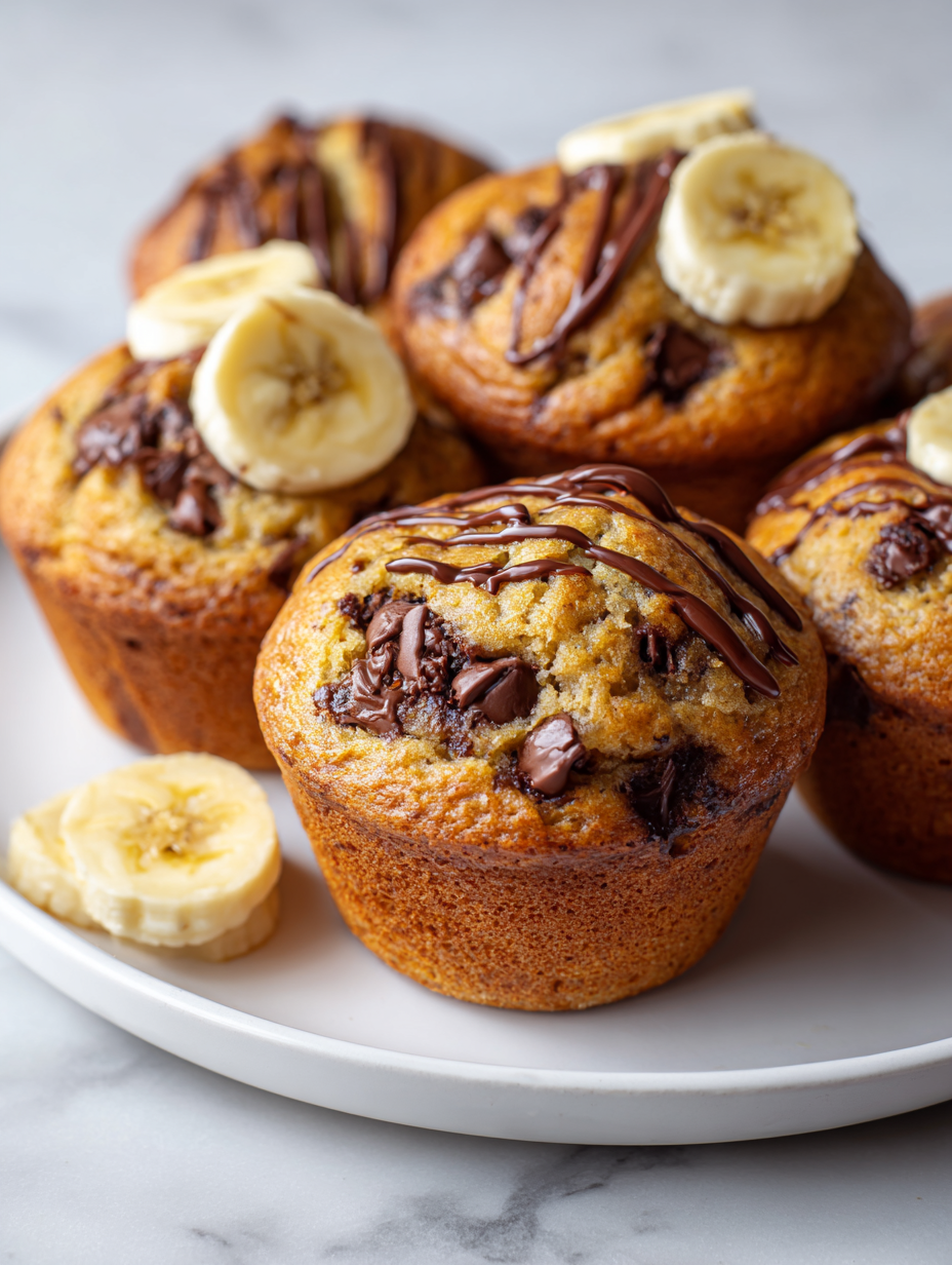 Chocolate Banana Muffins Recipe