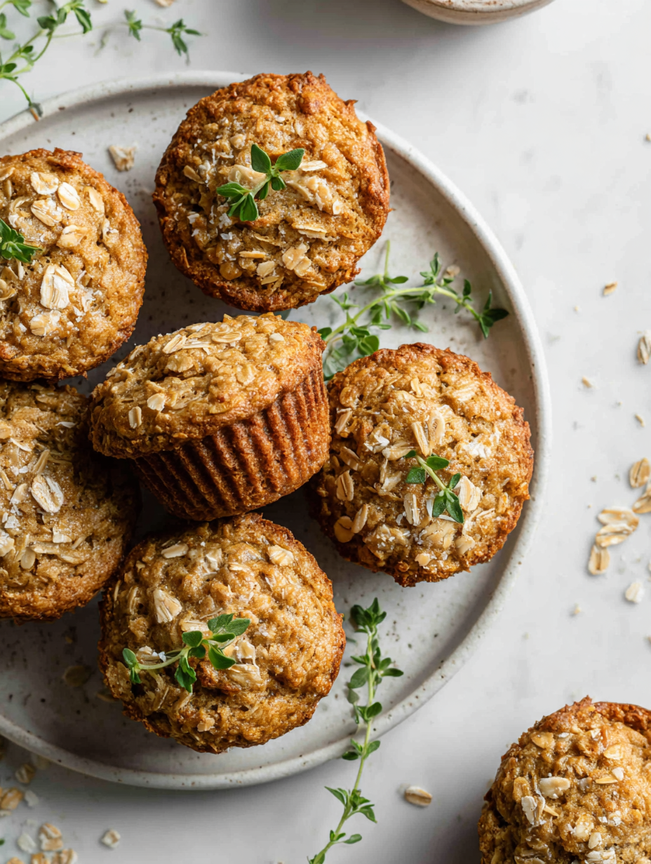 Oatmeal Muffins Recipe