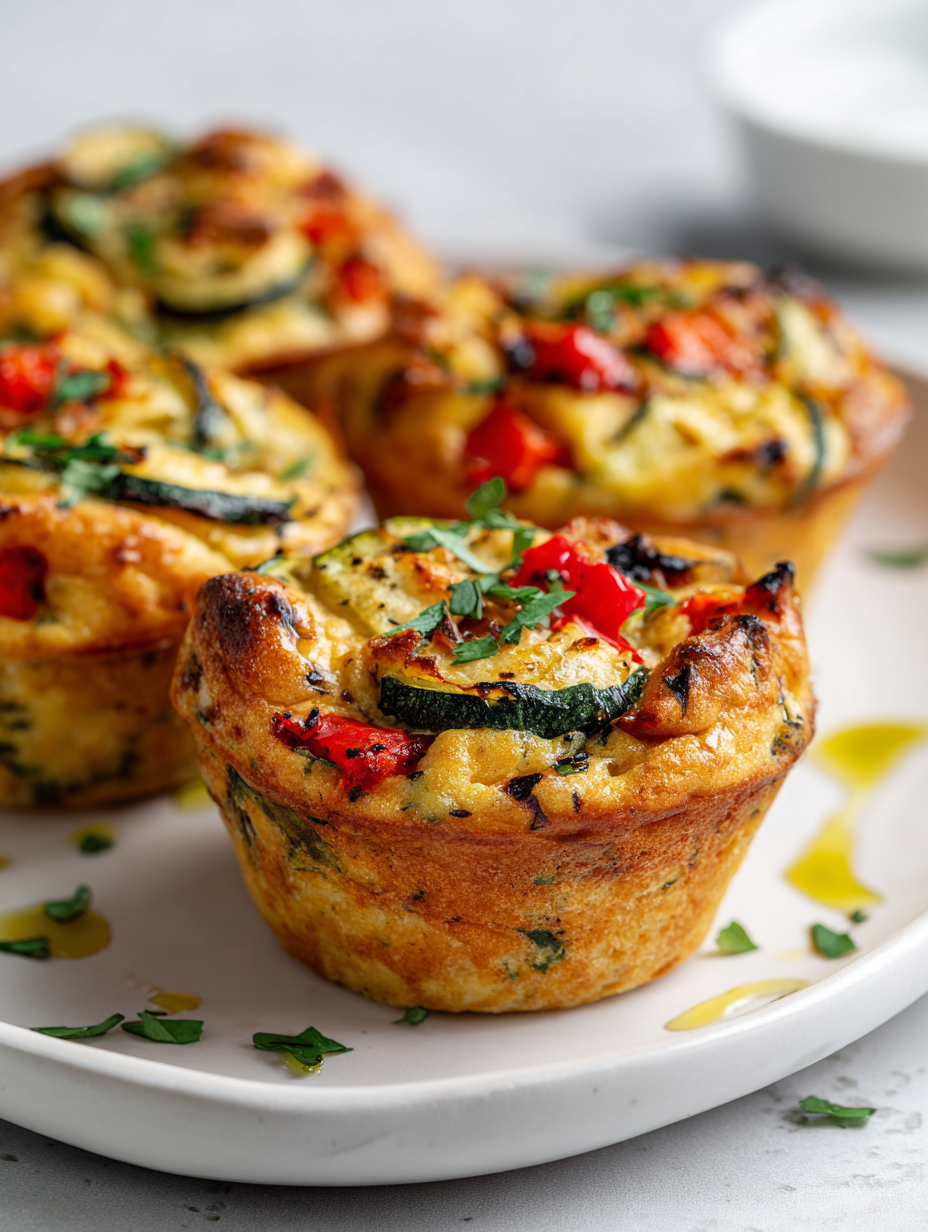 Savory Vegetable Muffins Recipe