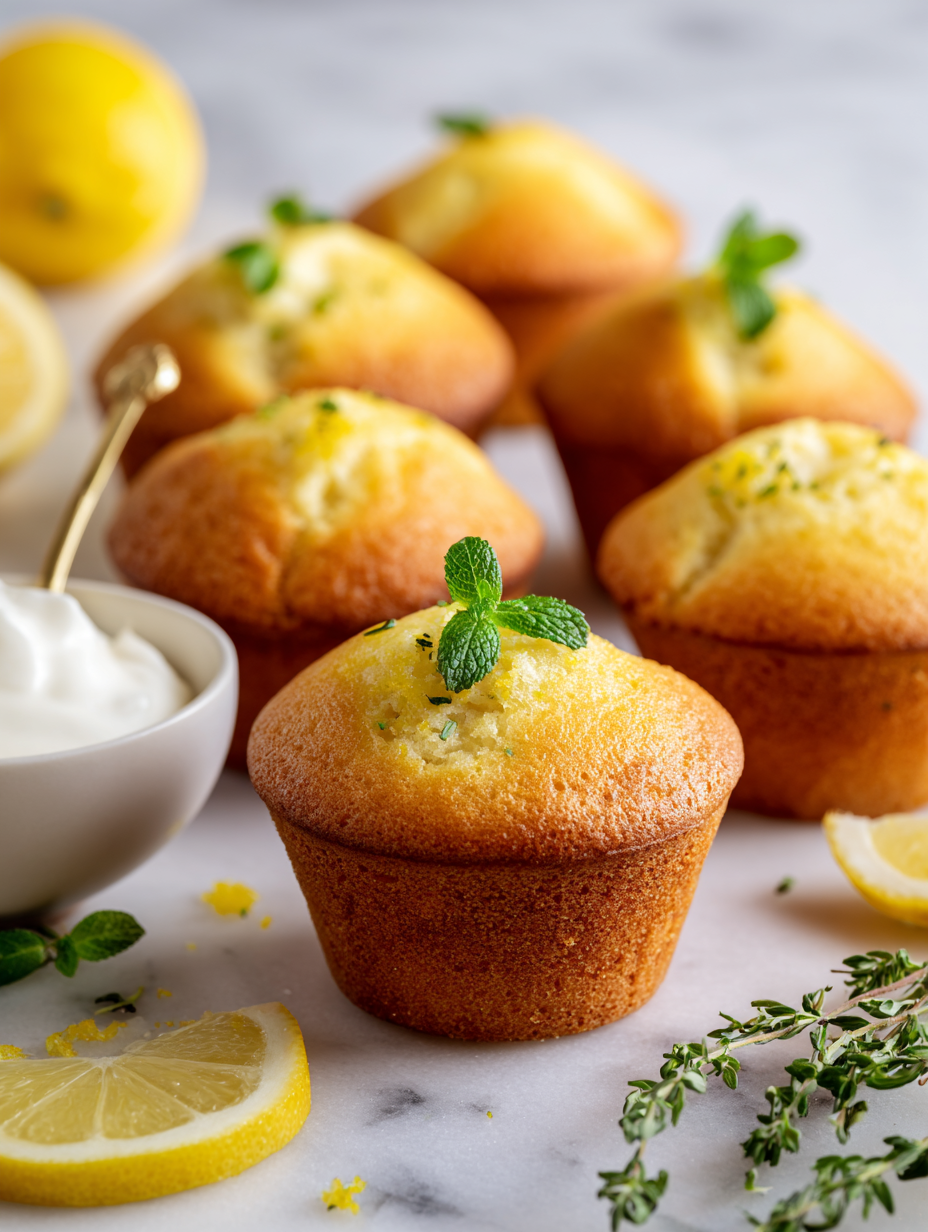 Lemon Yogurt Muffins Recipe