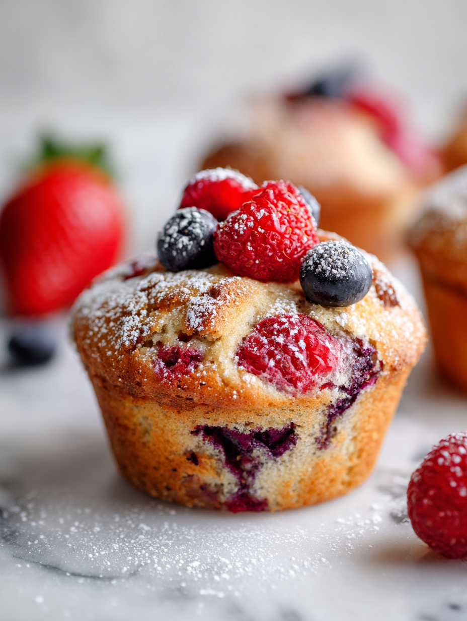 Berry Muffins Recipe