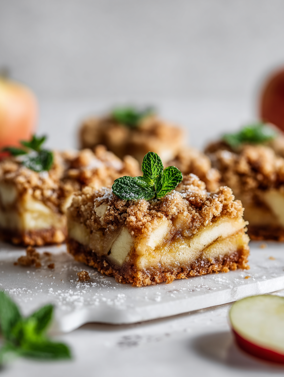 Apple Crumble Bars Recipe