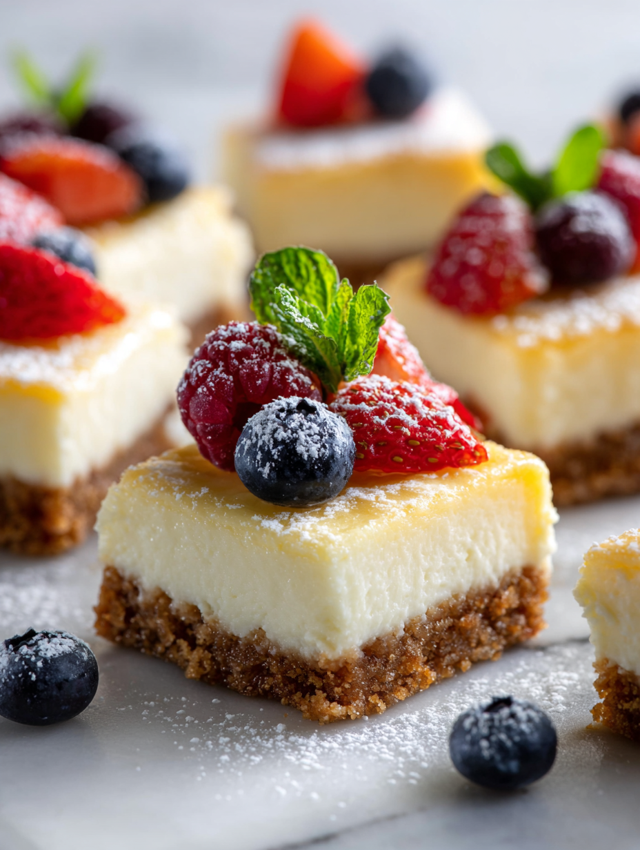 Cheesecake Bars Recipe