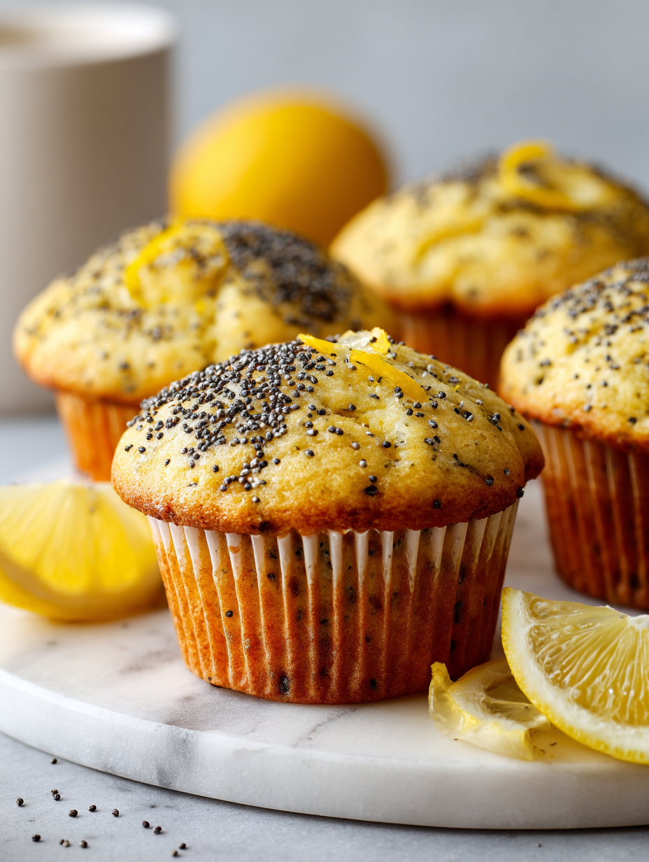 Lemon Poppy Seed Muffins Recipe