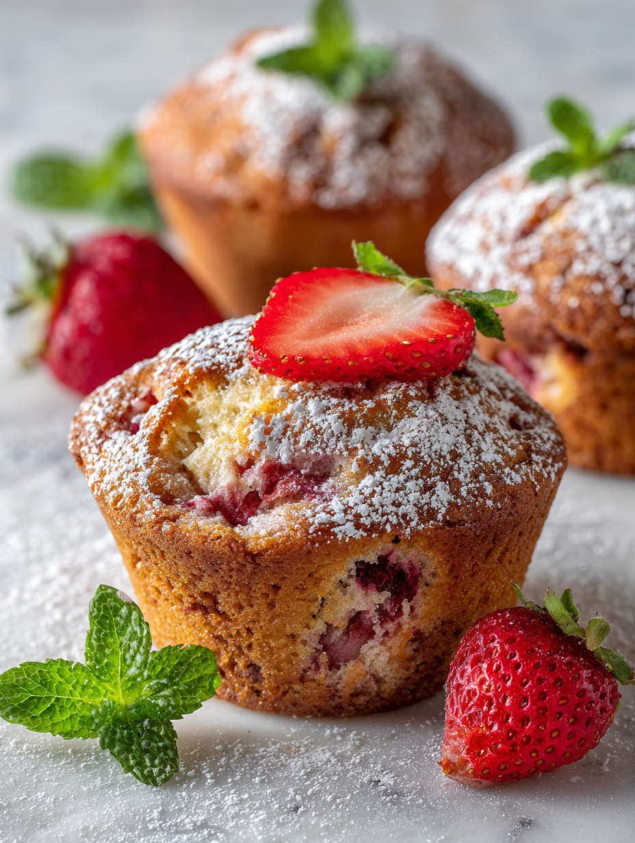 Strawberry Muffins Recipe